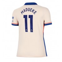 Camisa de Futebol Chelsea Noni Madueke #11 Equipamento Secundário Mulheres 2024-25 Manga Curta